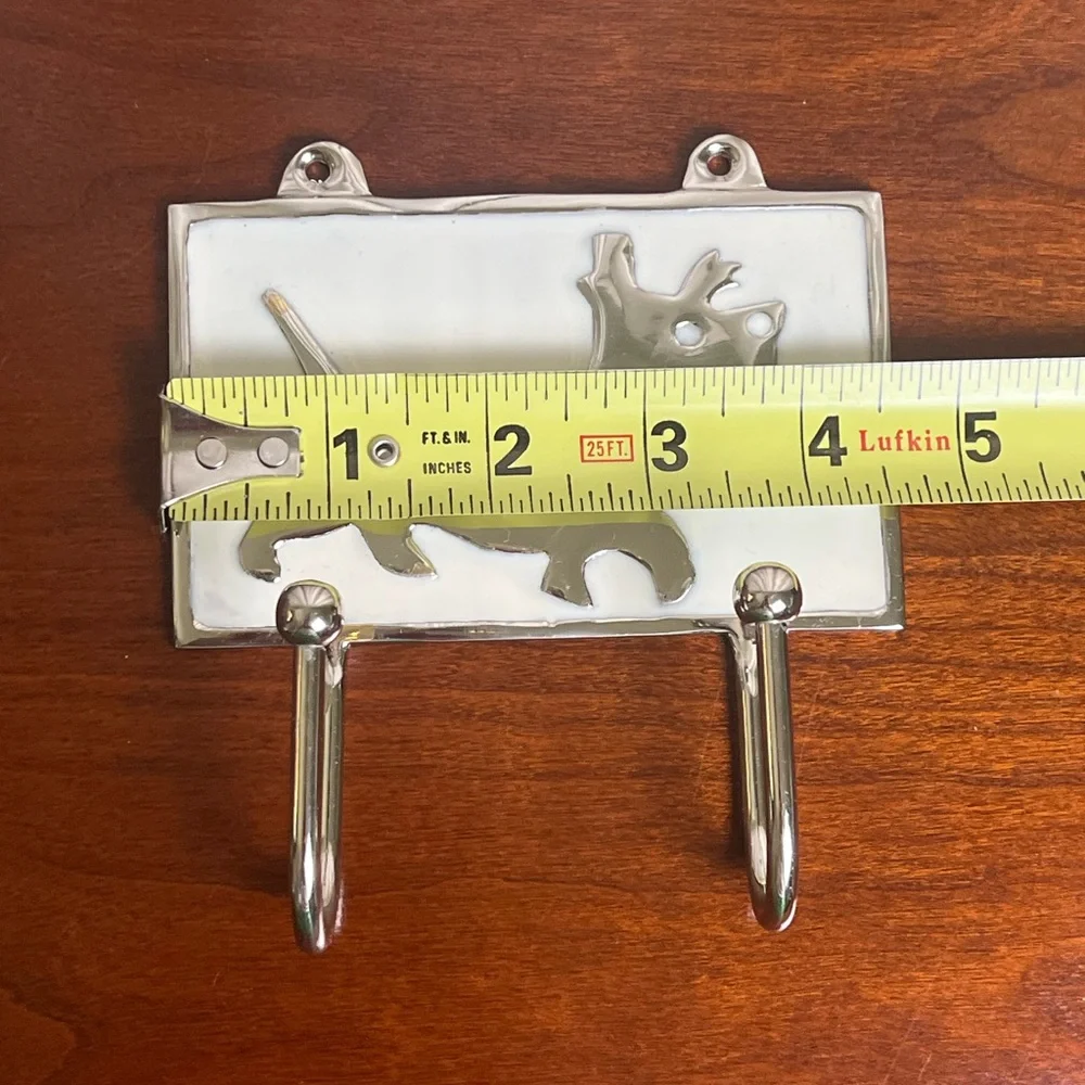 Scottie/Scottish Terrier Dog Wall Double Hooks